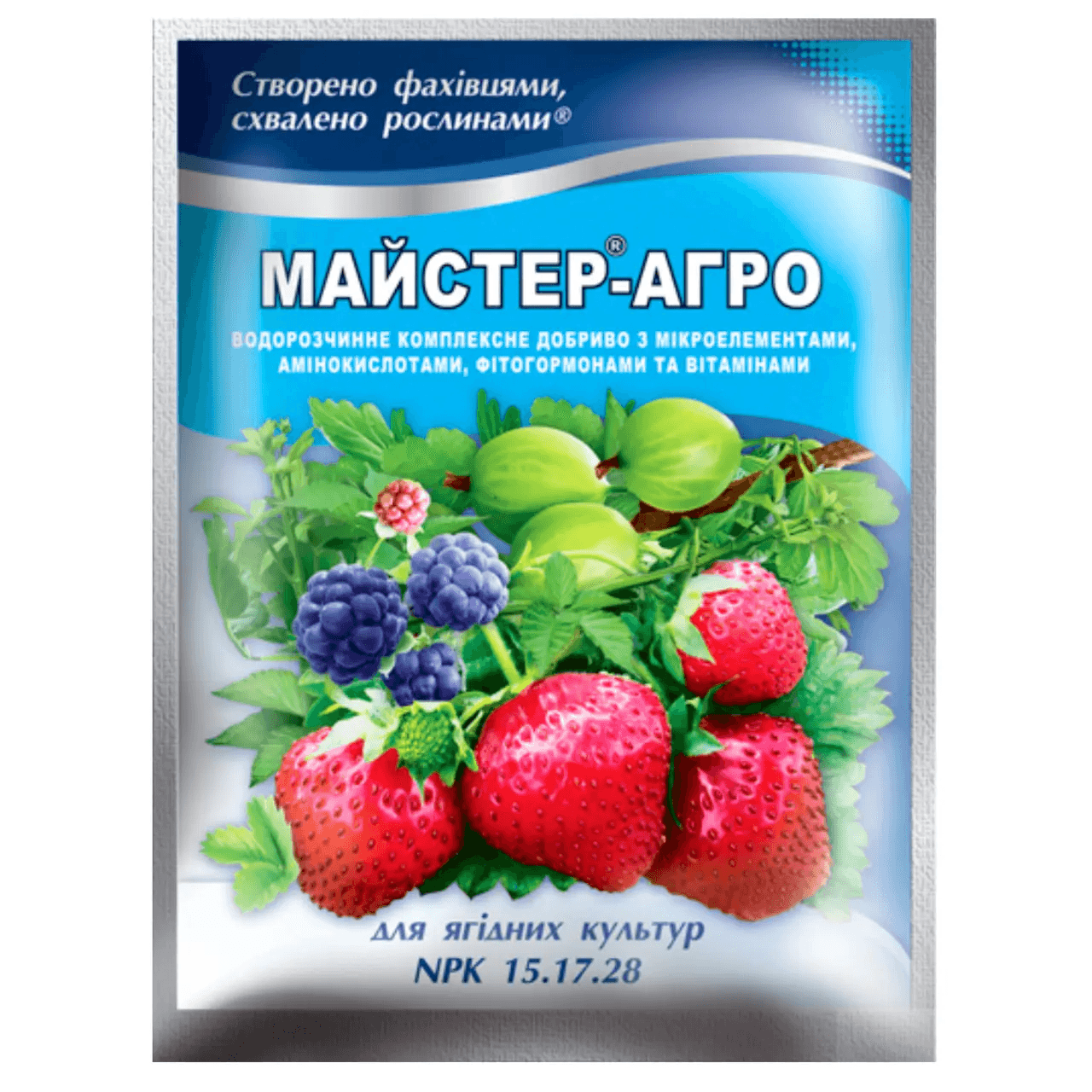 Добриво Мастер-Агро для ягідних культур 100г - зображення 1
